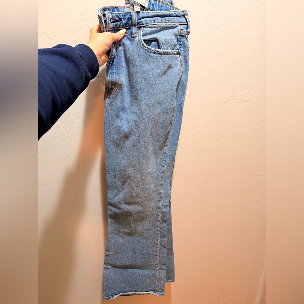 Abercrombie & Fitch Light Blue Vintage High-Rise Jeans